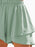 High-Waisted Elastic Waistband Layered Shorts - Byyde
