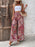 Printed Wide Leg Pants - Byyde