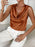 Satin Cowl Neck Sleeveless Blouse - Byyde