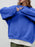 Round Neck Dropped Shoulder Long Sleeve Sweatshirt - Byyde