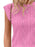 Openwork Round Neck Top - Byyde