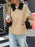 Color Block Button-Up Casual Jacket - Byyde