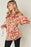 Double Take Full Size Printed Button Up Long Sleeve Shirt - Byyde
