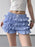 Plaid Ruffled Layered Shorts - Byyde