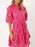 Lace Tie Waist Half Sleeve Dress - Byyde