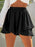 High-Waisted Elastic Waistband Layered Shorts - Byyde