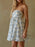 Strapless Floral Print Summer Dress - Byyde