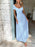 Devine Sweetheart Neck Short Sleeve Maxi Dress - Byyde