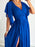 Flutter Sleeve Surplice Tie Waist Dress - Byyde