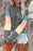 Color Block Round Neck Long Sleeve Sweatshirt - Byyde