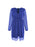 Sparkling Surplice Balloon Sleeve Mini Dress - Byyde