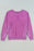 Notched Drop Shoulder Long Sleeve Sweatshirt - Byyde