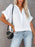 Full Size Oversized Notched Casual Shirt Plus Size - Byyde