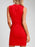 V-Neck Sleeveless Dress - Byyde