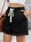 Drawstring Wash Denim Shorts - Byyde