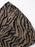 Zebra Print Maxi Dress with Side Slit - Byyde