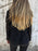 Full Size Lace Open-Front Blazer Plus Size - Byyde