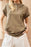 Drawstring Quarter Snap Cap Sleeve Hoodie - Byyde