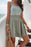 Devine Smocked Scoop Neck Mini Cami Dress - Byyde