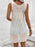 Front Tie Crochet Sleeveless Longline Cardigan - Byyde