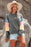Color Block Round Neck Long Sleeve Sweatshirt - Byyde
