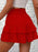 Ruffle Layered High Waist Casual Skort - Byyde