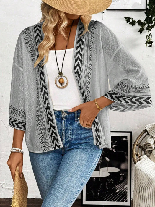 Open Front Kimono Cardigan - Byyde