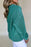 Notched Drop Shoulder Long Sleeve Sweatshirt - Byyde