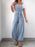 Wide Leg Denim Overalls - Byyde