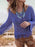 Tassel Boat Neck Knit Cover Up - Byyde