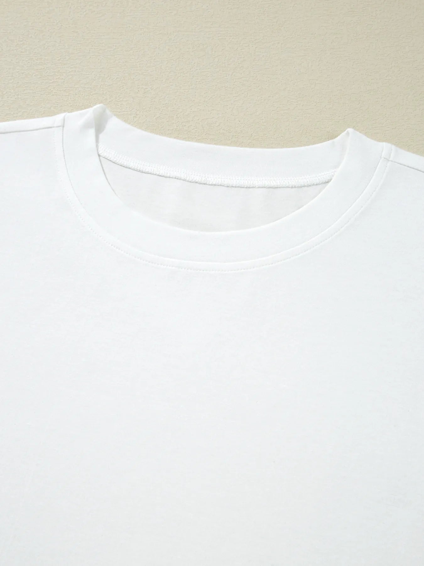 Lace Long Sleeve Insert Drop Shoulder Tee - Byyde