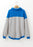 Striped Johnny Collar Long Sleeve Sweatshirt - Byyde