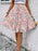Floral Print Midi Skirt - Byyde