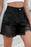 Distressed Fringe Denim Shorts - Byyde