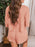 Waffle Knit Top and Shorts Lounge Set - Byyde