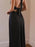 Halter Neck Wrap Maxi Dress with Tie Detail - Byyde