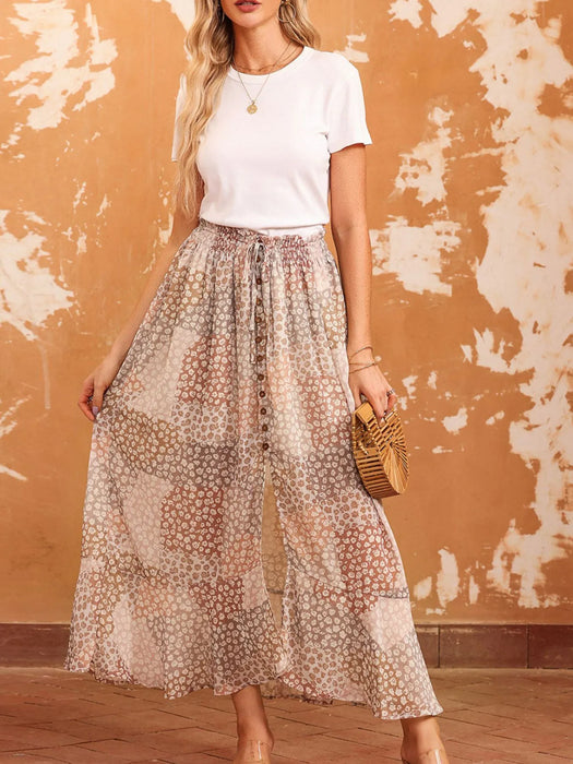 Slit Tiered Maxi Skirt - Byyde