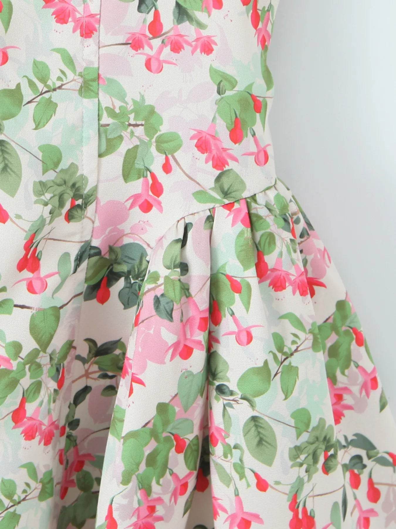 Floral Halter Neck Mini Dress - Byyde
