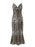 Leopard Print Satin Maxi Dress - Byyde