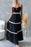 Tiered Maxi Dress with Scalloped Trim - Byyde