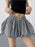 Striped Bubble Hem Casual Shorts - Byyde