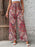 Printed Wide Leg Pants - Byyde