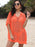 Hollow Out Collared Neck Cover-Up - Byyde