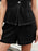 High-Waisted Denim Shorts - Byyde