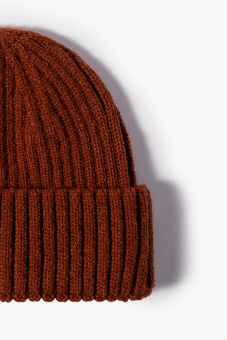 Rib-Knit Cuff Beanie - Byyde