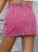 Pocketed Denim Mini Skirt - Byyde
