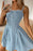 Lace Up Denim Cami Dress - Byyde