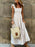 Smocked Gingham Maxi Dress with Ruffle Straps - Byyde