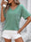 Mandy V-Neck Dropped Shoulder T-Shirt - Byyde