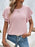 Ribbed Flutter Sleeve T-Shirt - Byyde